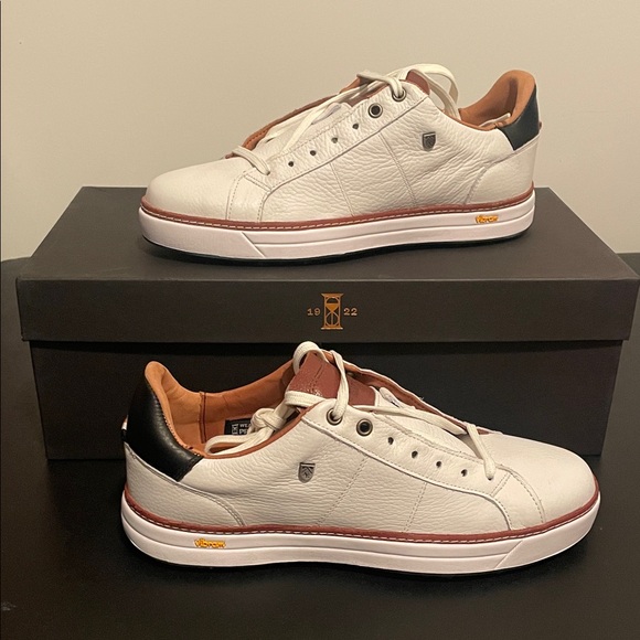 Allen Edmonds Pines Golf White- Men’s 7.5 JB - Picture 1 of 6